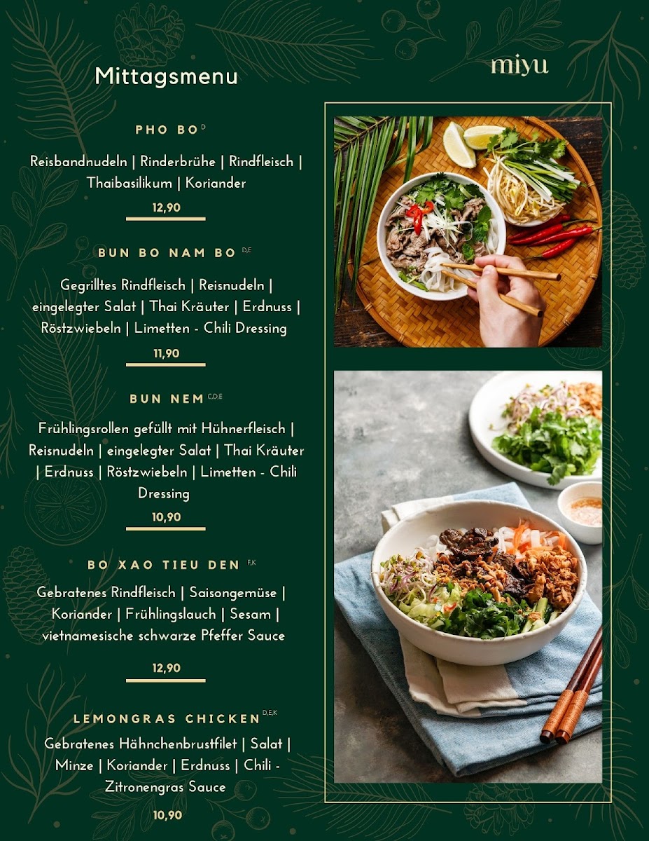 Menu Miyu - Finest Sushi & Asian Cuisine - Koln-5